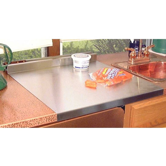 Stainless Craft 20 inchw Deluxe Stainless Steel Cutting Board, 20 inch W