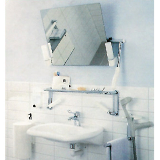 Hafele Hewi Lifesystem Adjustable Bathroom Mirrors  KitchenSource.com