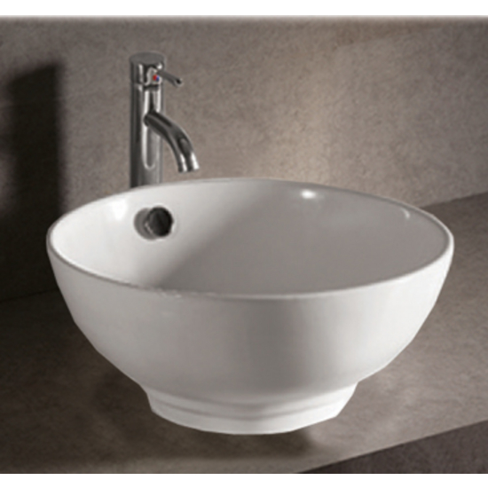 Bathroom Sinks  China Isabella 167\/8\u002639;\u002639; Dia. Round AboveMount Bath Sink by Whitehaus 