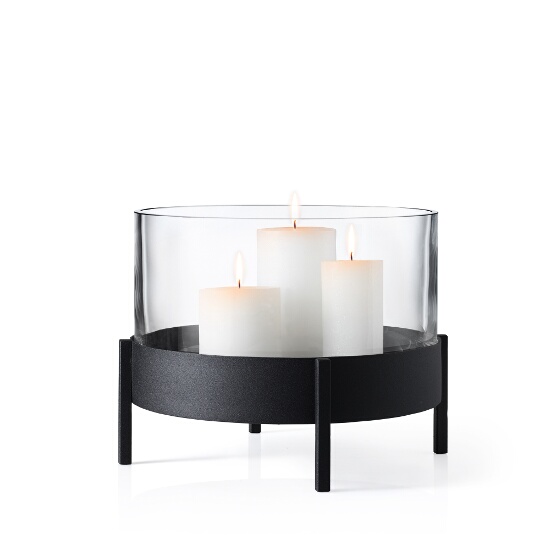 Pillar Candle Tray, Example View (Candles Not Included)
