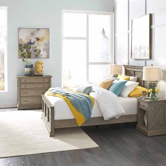 3-Piece Set (1) - Queen Bed, Night Stand, & Chest
