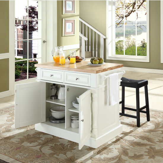 Winchester Custom Kitchen Island With Seating and Storage, Classic Kitchen  Island 