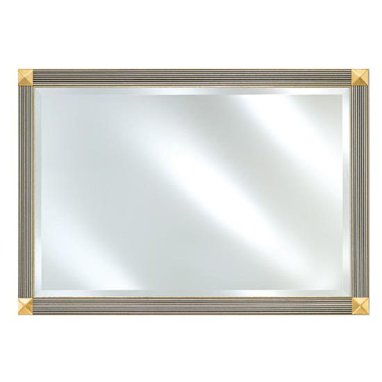 Afina Signature Collection Rectangular Beveled Mirror Available with Multiple Group A to F Finishes and Sizes