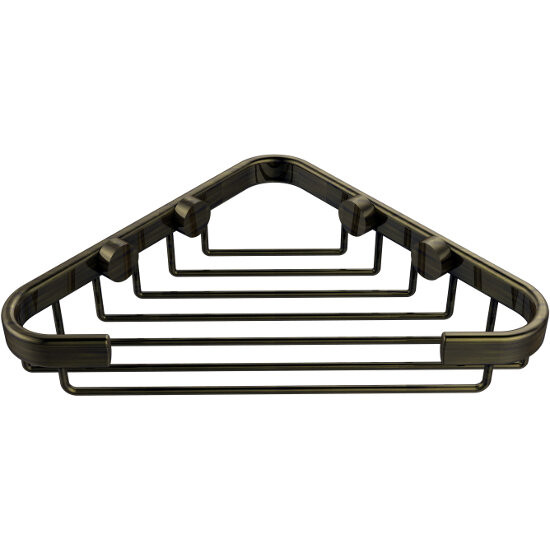 Bathroom Accessories - Corner Shower Basket with Solid Brass ...