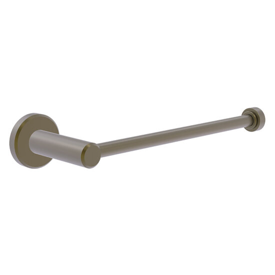 Allied Brass Malibu Collection Hand Towel Holder in Antique Brass