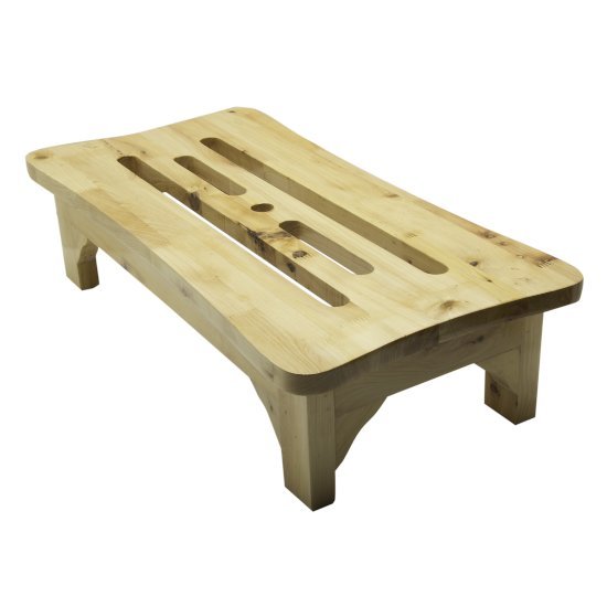 Alfi brand 24'' Wooden Stool for your Wooden Tub, 24" W x 12" D x 6" H