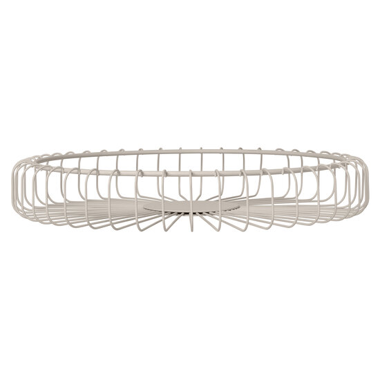 Blomus Estra Collection Small Wire Basket Moonbeam (Cream), Product View