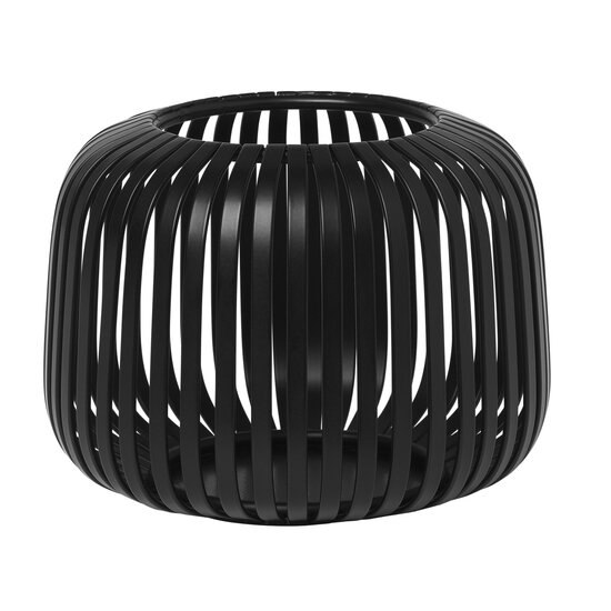 Blomus Lito Collection Decorative X-Small Lantern in Black, Product View