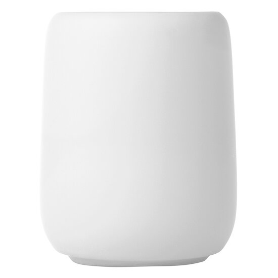 Blomus Sono Collection Bathroom Tumbler in White, Product View