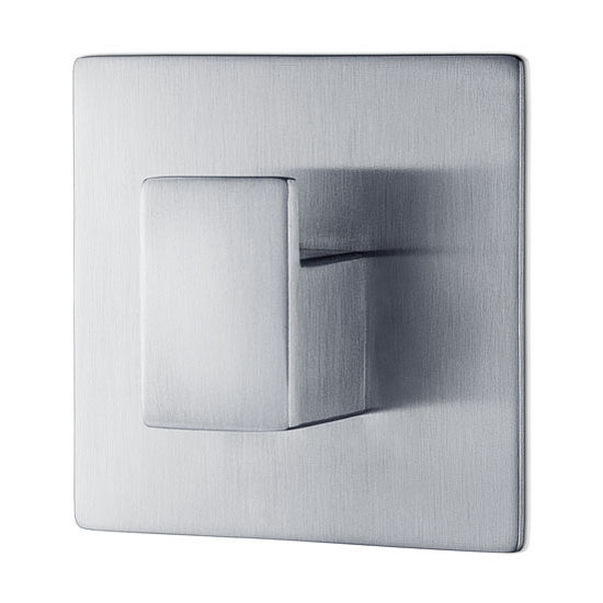 Blomus Menoto Collection Wall Mounted Hook in Satin Stainless Steel, 2-3/8'' W x 2-3/8'' D x 1-1/32'' H