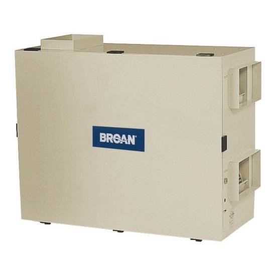 Broan Light Commercial Heat Recovery Ventilator 400-700 CFM for High Humidity Enviroment