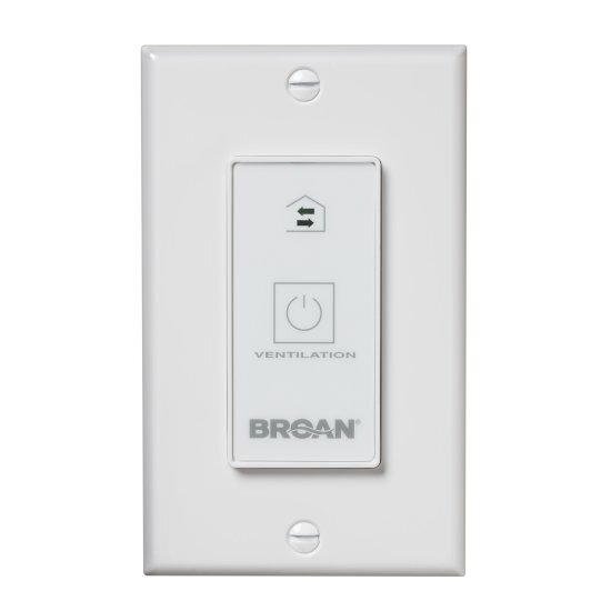 Broan Fresh-In™ Wall Control On/Off with Indicator Light