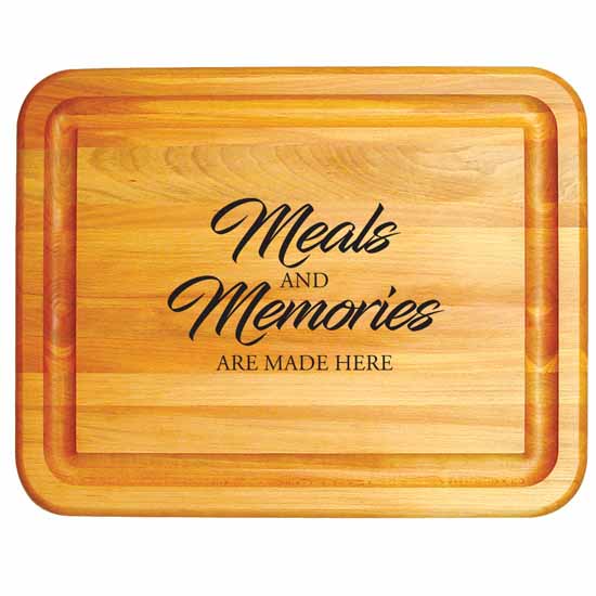 Catskill Meals and Memories Branded Cutting Board, 19"W x 15"D x 1"H