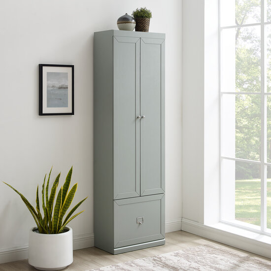 Crosley Furniture Bartlett Wooden Stackable Storage Pantry in