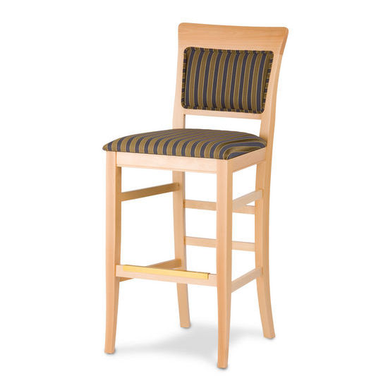 Cambridge - Remy Bar Stool with Upholstered Seat