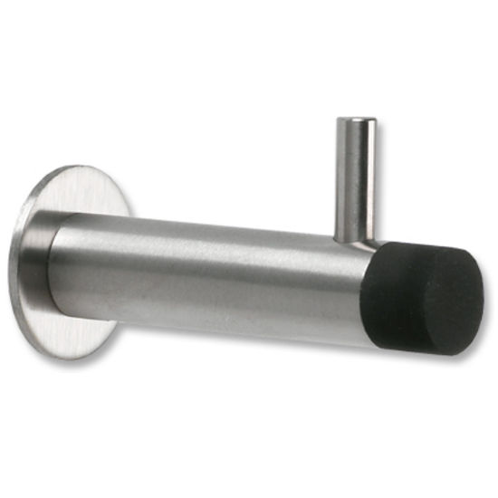 Cool-Line Stainless Steel Buffered Hat/Coat Hook, Satin