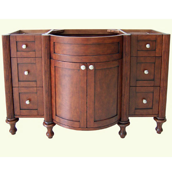 Empire Doral 48" Bathroom Vanity with Hand Painted Cognac Finish