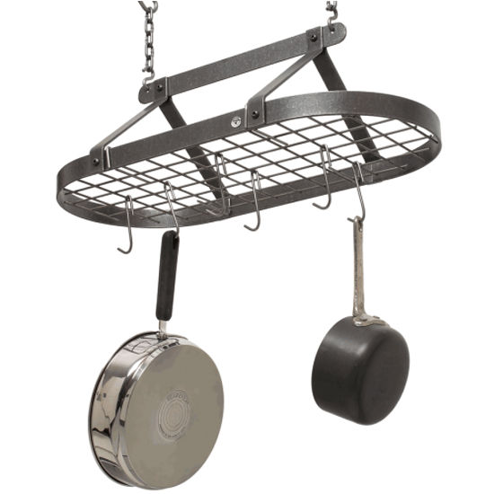 Classic Oval Pot Rack with Grid PR4 Series
