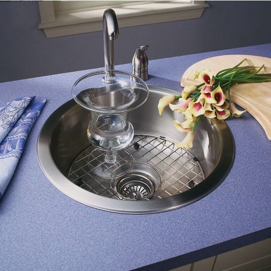 Houzer Speciality Series Topmount Round Prep Sink