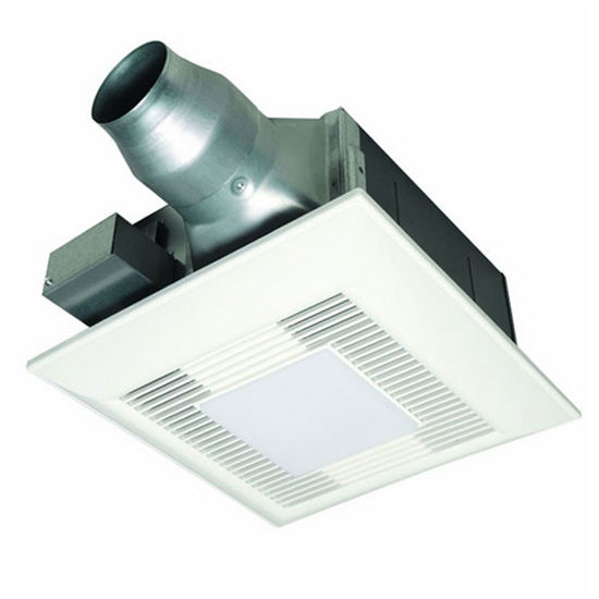 Panasonic 110 CFM Whisper fit-lite low profile ceiling fan with light