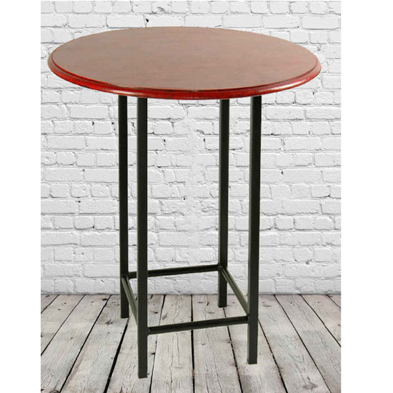 Wrought Iron Bistro Table Base for Wood & Glass Tops in 35'' and 41