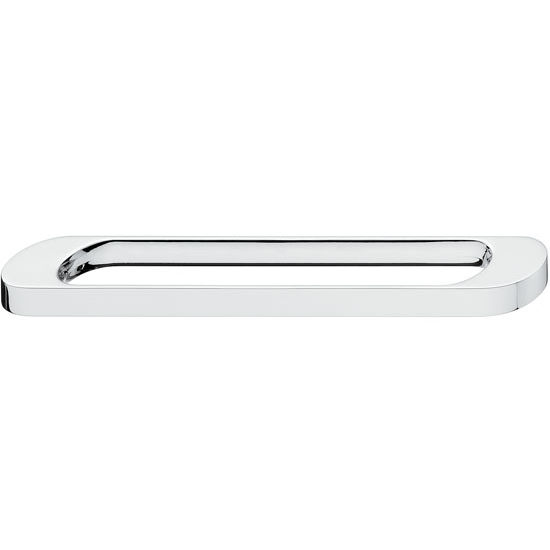 Hafele Nouveau Collection 7-3/4'' W Handle in Polished Chrome, 196mm W x 30mm D x 12mm H