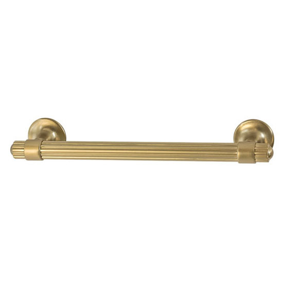 Hafele Amerock Sea Grass Collection Handle, Golden Champagne, 159mm W x 25mm D x 35mm H, 128mm Center to Center