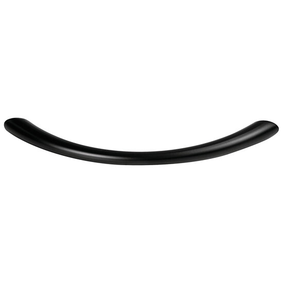 Hafele Cornerstone Series Pulsar Decorative Cabinet Pull Handle, Zinc, Matt Black, Center to Center: 96mm (3-3/4'')