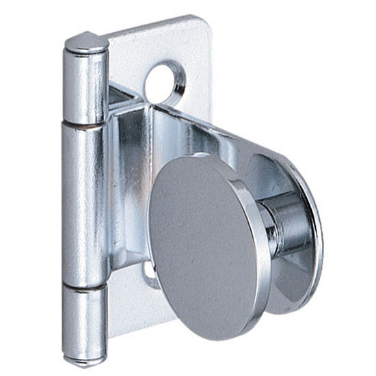 Hafele 180° Inset Glass Door Hinge in Chrome Plated Polished, 38.5mm (1-1/2'') H