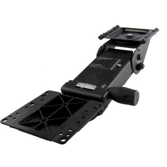 Hafele Ovation Keyboard Arm, Steel, Black, 21-3/4" Track Length