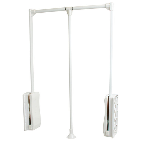 Chrome-plated Details about   Hafele 805.31.223 Heavy Duty Wardrobe Lift 33 lbs Load Capacity 