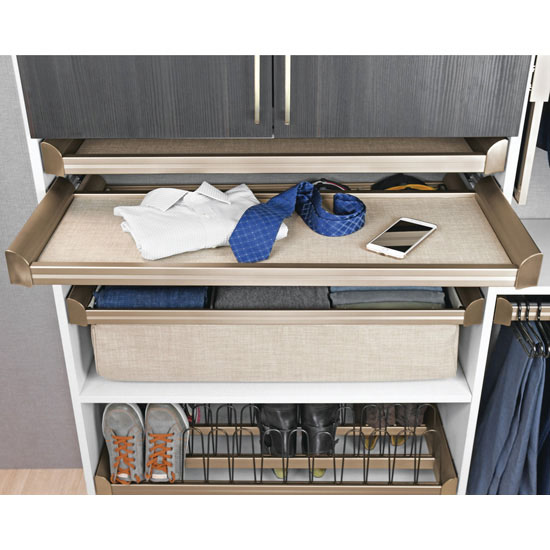 Customizable Engage Pull-Out Shelf with Full Extension Slides by
