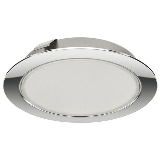 Loox Powerful LED 2047 Downlight 12V Ø65mm Rated IP20 Frosted Cover Recess Mount 
