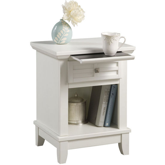 Home Styles Arts & Crafts Night Stand in White