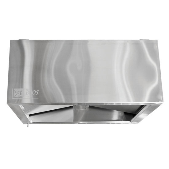 John Boos Commercial Ventless Vapor Condensate Hood 42" W, 18-Gauge Stainless Steel