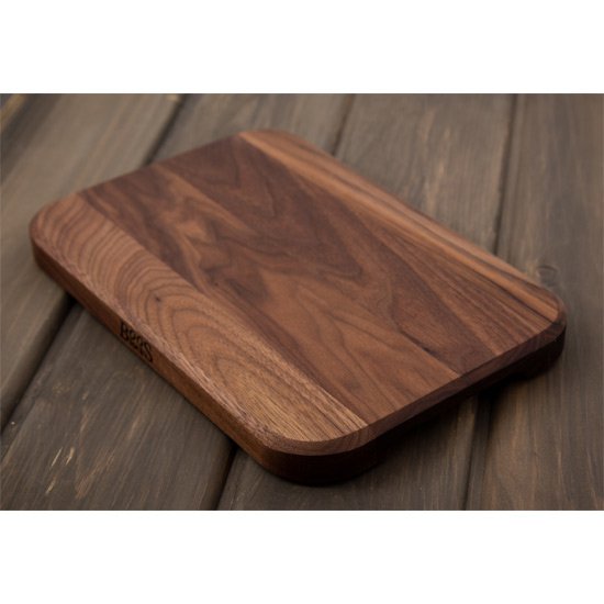 Walnut Cutting Board 1″ Thick (4-Cooks Collection) - John Boos & Co