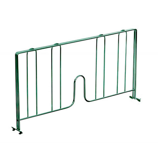 John Boos Divider in Multiple Sizes Green For Epoxy Wire Shelving