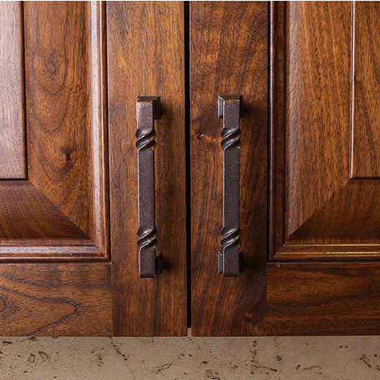 Jeffrey Alexander Tahoe Collection Rustic Cabinet Pull