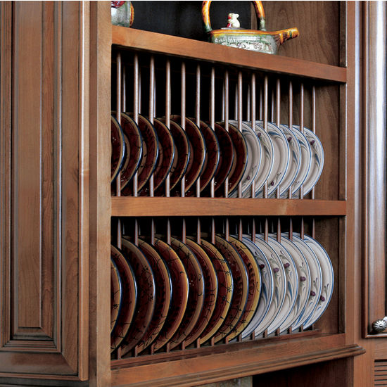 Vertical Plate Racks for Cabinet