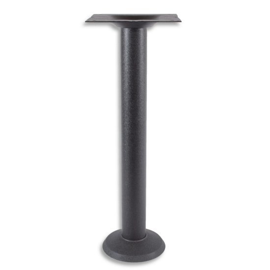 Peter Meier 3000 Series Signature Line Table Base 8" Round Table Height, Bolt Down, Black Matte, Base Spread: 8" Diameter, Spider Spread: 9-3/4" W, Height: 28" H