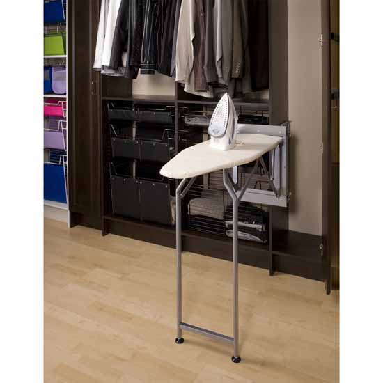 how to close ironing board