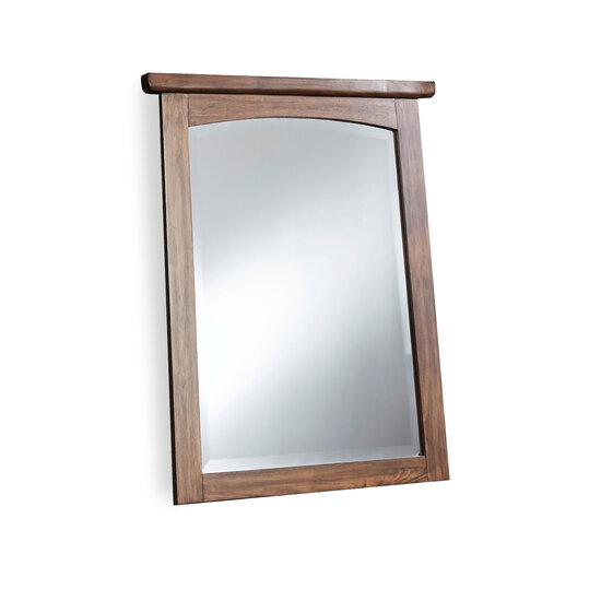 Raheny Home Forest Retreat Mirror In Brown, 30'' W x 1-1/2'' D x 38'' H