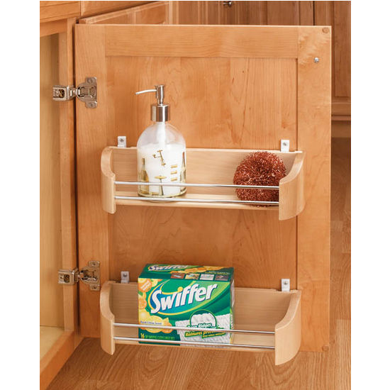 Cabinet Organizers - Rev-A-Shelf Wooden Door Storage Trays ...