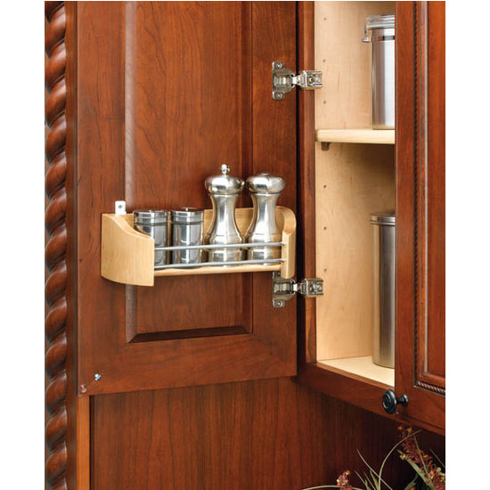 Cabinet Organizers - Rev-A-Shelf Wooden Door Storage Trays in 8