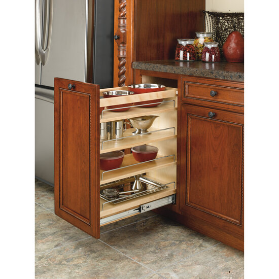 Cabinet Organizers - Kitchen Cabinet Organizers by Hafele, Rev-A-Shelf,  Knape & Vogt, Omega National, Rolling Shelves and More