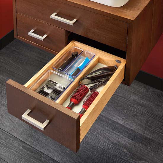 Rev-A-Shelf - 4VDOT-12SC-1 - 12 Vanity Tiered Drawer with Soft-Close Slides