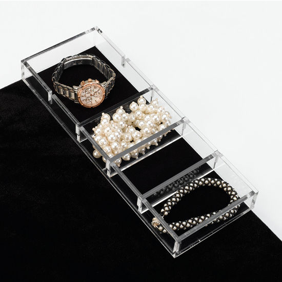 Rev-A-Shelf Clear Acrylic Watch/ Bracelet Jewelry Organizer