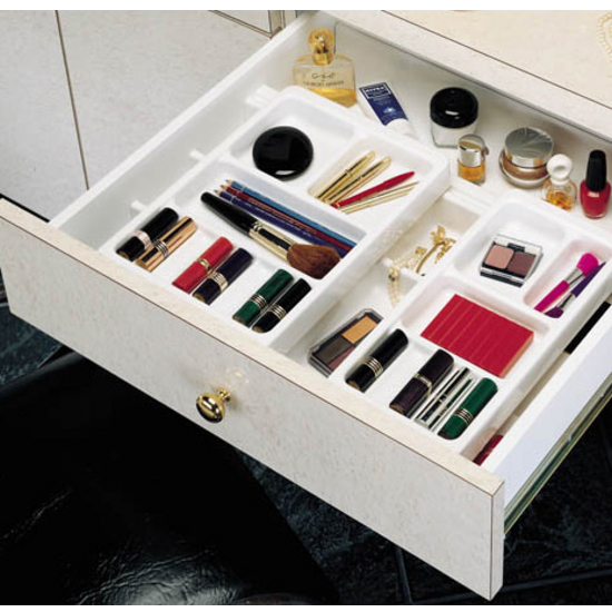 Rev-A-Shelf Vanity Cosmetic Drawer Organizer Kit | KitchenSource.com