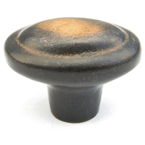  Co. 719-ALB Traditional 1 3/8 Oval Knob - Antique Light Brass