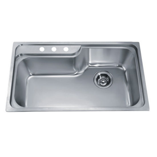 Dawn Sinks Single Drop In Series Stainless Steel Top Mount Sink